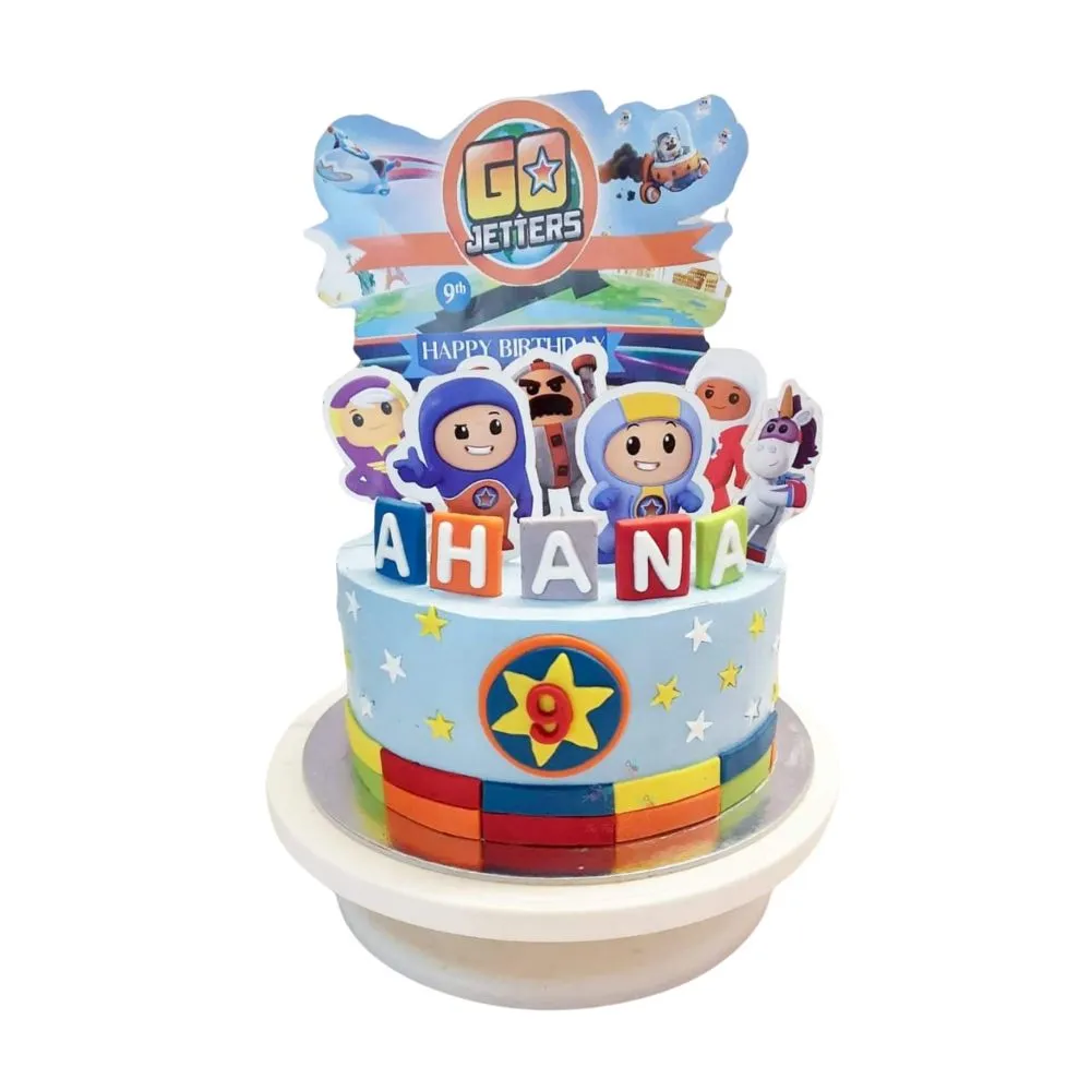Go Jetters Cake Topper